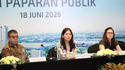 Rapat Umum Pemegang Saham Tahunan (RUPST) Tahun Buku 2025 PT Bekasi Fajar Industrial Estate Tbk pada Kamis (18/6/2026). (Foto: Dok BEFA)