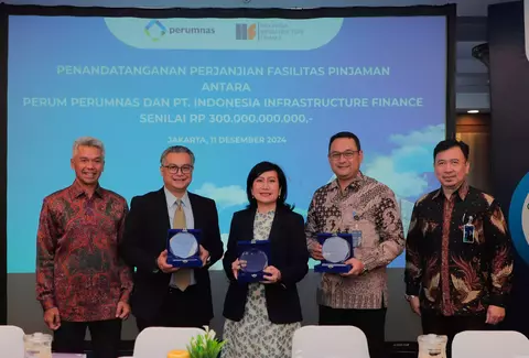 IIF Salurkan Rp 300 Miliar ke Perumnas, Dukung Program Pembangunan 3 Juta Rumah