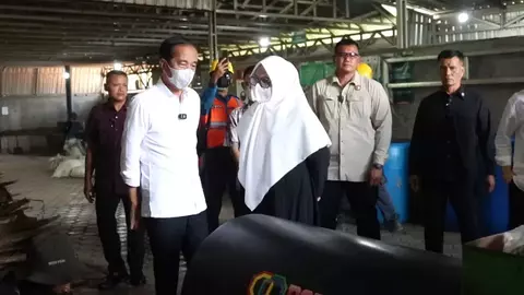Jokowi Nilai Pengolahan Sampah Jadi Petasol Bermanfaat bagi Masyarakat Desa