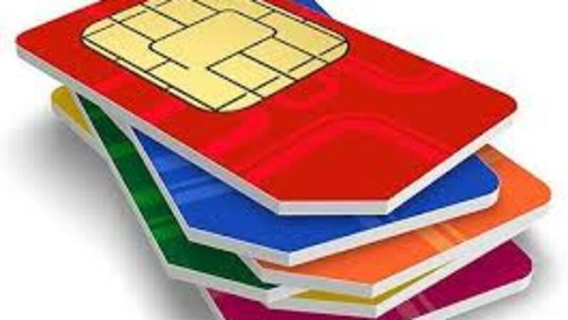 Ilustrasi kartu seluler, atau SIM card (Foto: indiway.com/IST)