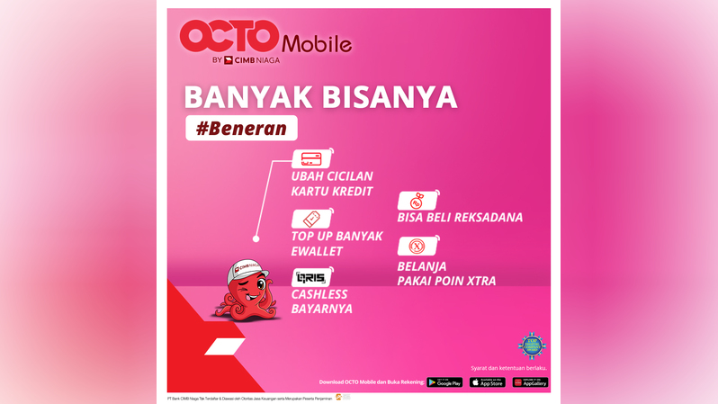 OCTO Mobile Banyak Bisanya, Bisa Semaunya