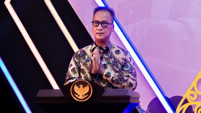 Menteri Perindustrian Agus Gumiwang Kartasasmita.