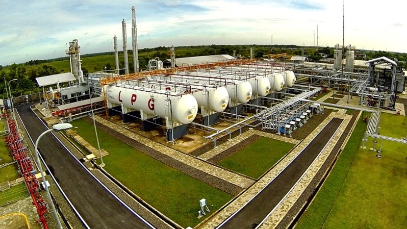 Kilang LPG PT Surya Esa Perkasa Tbk (ESSA)_HiresPabrik PT Surya Esa Perkasa Tbk (ESSA). Foto: IST
