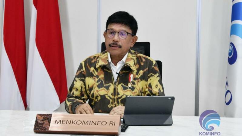 Menkominfo Johnny G Plate. (IST)