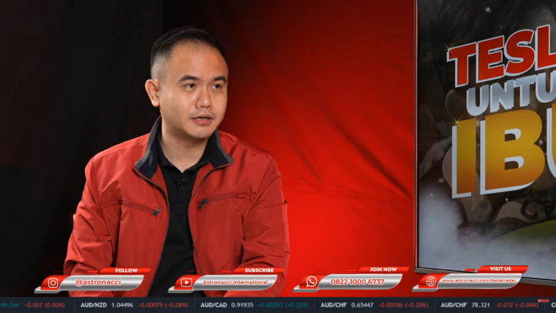 Gema Goeyardi selaku Founder dan CEO Astronacci International pada pembukaan Trading Challenge Tesla bertema Tesla untuk Ibu.