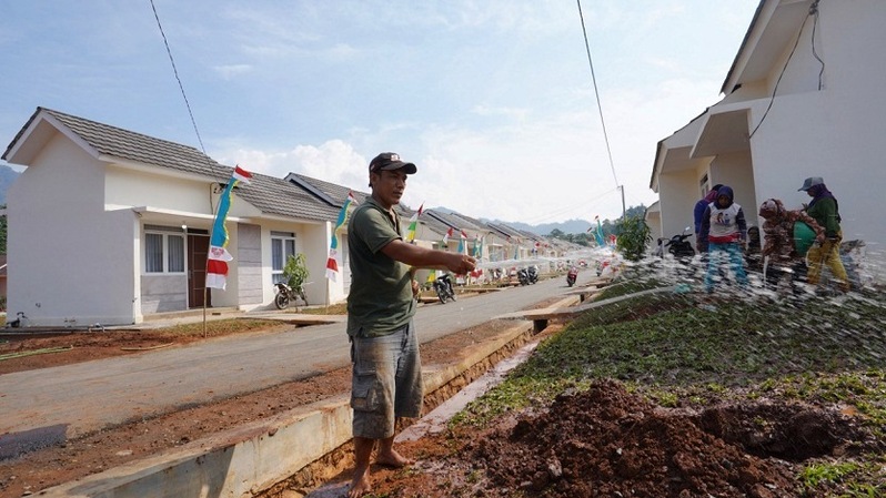 Sebuah perumahan KPR BTN. Foto: IST