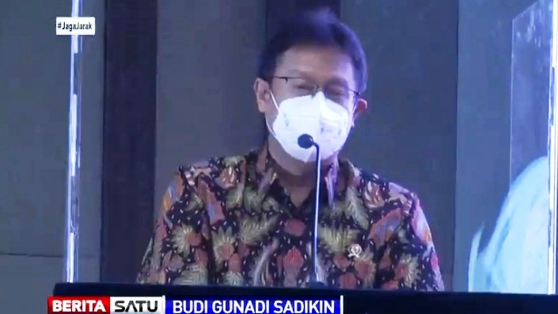 Menkes Budi Gunadi Sadikin. Sumber: BSTV
