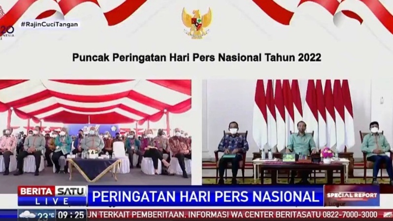 Presiden Jokowi: Pers Indonesia Lokomotif Kemajuan Bangsa