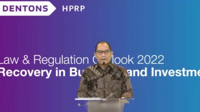 Sartono selaku Managing Partner Dentons HPRP