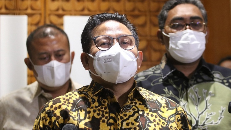 Wakil Ketua DPR Abdul Muhaimin Iskandar di Kompleks Parlemen, Senayan, Jakarta, Rabu, 23 Februari 2022 Foto: Istimewa
