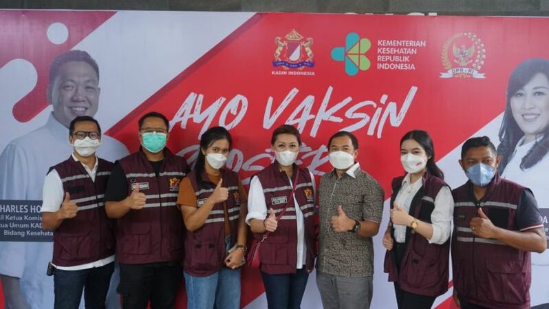 Sebanyak 1.200 peserta yang sudah mengikuti vaksin booster tahap kedua ini.