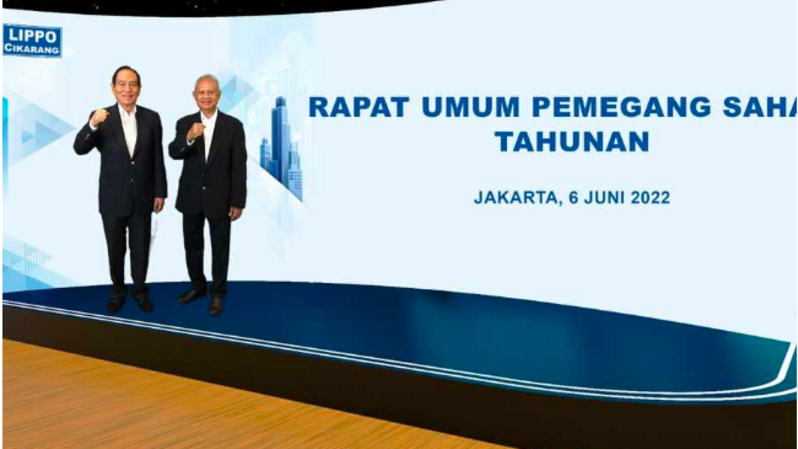 Rapat Umum Pemegang Saham Tahunan PT Lippo Cikarang Tbk. (Foto: Istimewa)