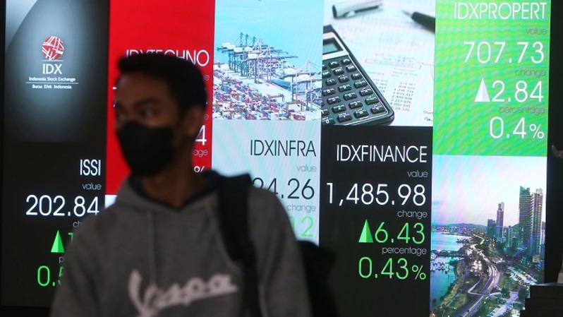 Bursa Efek Indonesia (BEI) di Jakarta. (BeritaSatu Photo/Mohammad Defrizal)