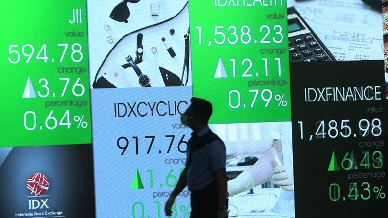 Bursa Efek Indonesia (BEI) di Jakarta. (BeritaSatu Photo/Mohammad Defrizal)