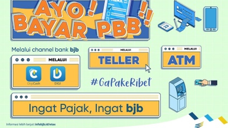 Bayar PBB Sangat Mudah, Cukup Lewat Handphone Dan Tak Perlu Antre