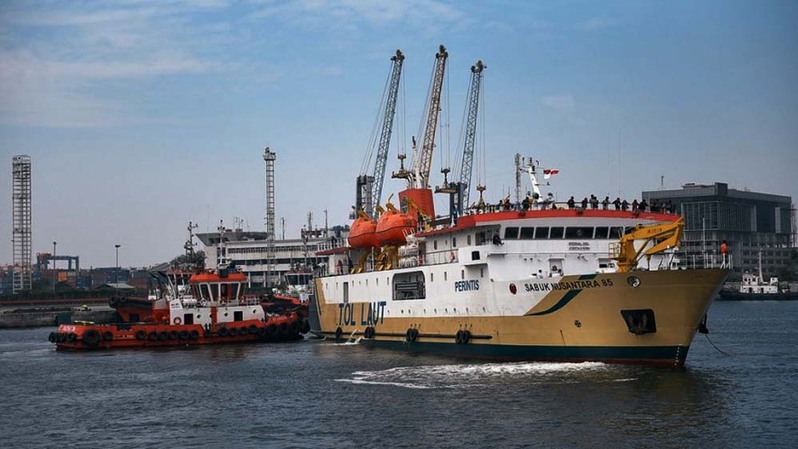 Kapal Pelni. Foto: Pelni