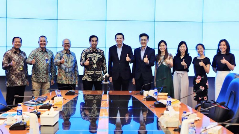 PT Angkasa Pura II dan Changi Airport Group kembali menggelar pertemuan kedua di kawasan Bandara Soekarno-Hatta, Tangerang, Rabu (3/8/ 2022). Foto: AP II