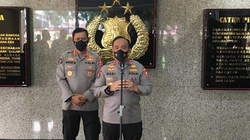 Kepala Divisi Humas Mabes Polri Irjen Pol Dedi Prasetyo (Foto: Beritasatu.com/Stefani Wijaya)