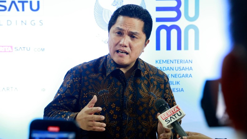 Erick Thohir Sabet Penghargaan Tokoh Syariah 2022