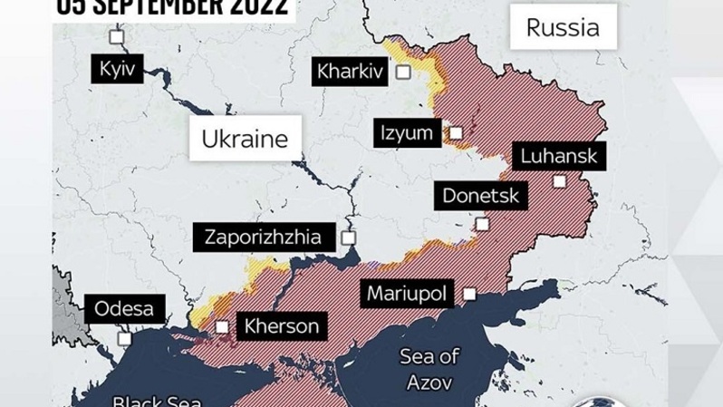 Update Perang Di Ukraina: Rusia Kehilangan 4.000 Km2 Dalam Seminggu