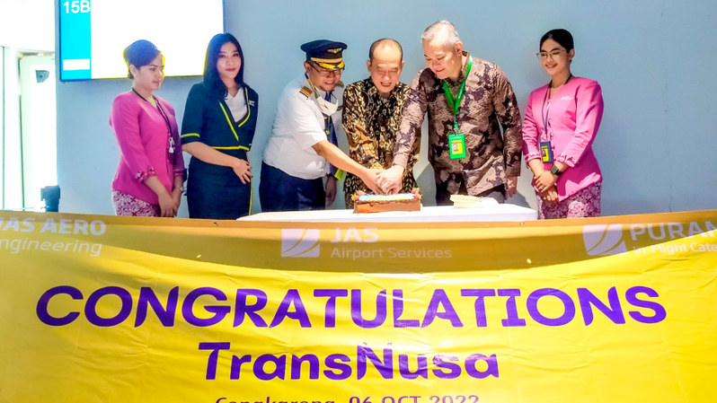 Maskapai bertarif murah TransNusa mulai kembali terbang. (Ist)