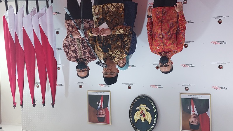Koordinator bidang Pembangunan Manusia dan Kebudayaan (Menko PMK) Muhadjir Effendy saat konferensi pers terkait Penetapan Hari Libur Nasional dan Cuti Bersama tahun 2023 di kantor Kemenko PMK, Selasa (11/10/2022).