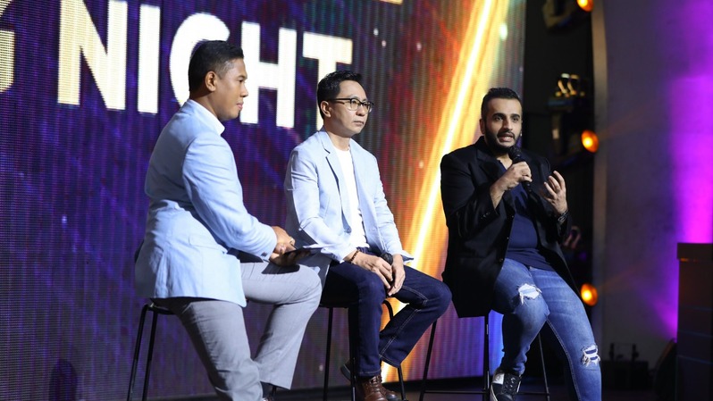Konferensi pers malam penghargaan GPA The People