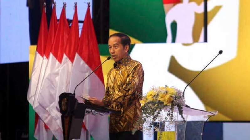 Kader Golkar Teriak Airlangga Capres, Jokowi Bilang Begini...