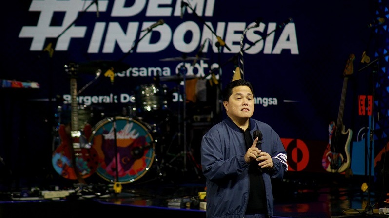Menteri BUMN Erick Thohir. (B Universe Photo/Joanito De Saojoao)