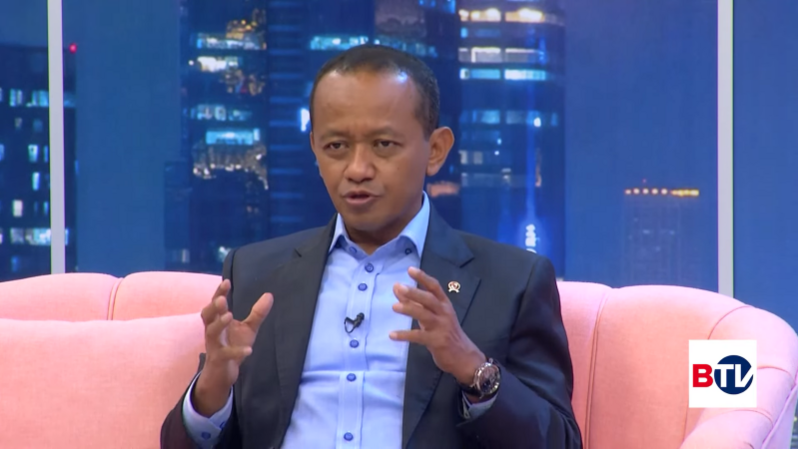 Menteri Investasi/Kepala Badan Koordinasi Penanaman Modal (BKPM) Bahlil Lahadalia