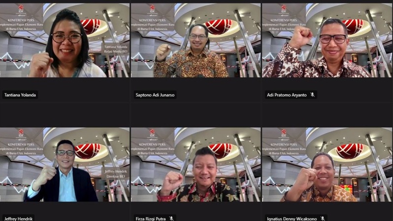 Bursa Efek Indonesia (BEI) meluncurkan papan ekonomi baru pada Senin (5/12/2022). (Ist)
