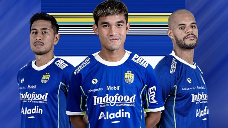 Naik, Ini Harga Jersey Persib Bandung Musim 2022/2023 