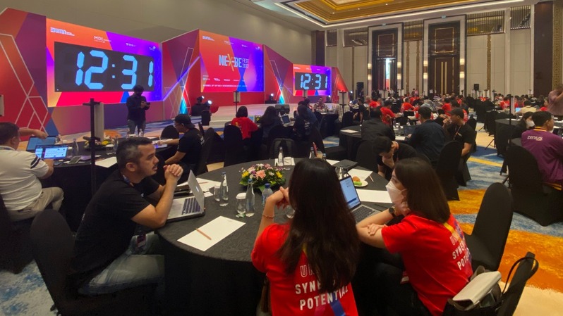 Suasana Nex-BE Festival 2022 yang berlangsung di Bali.