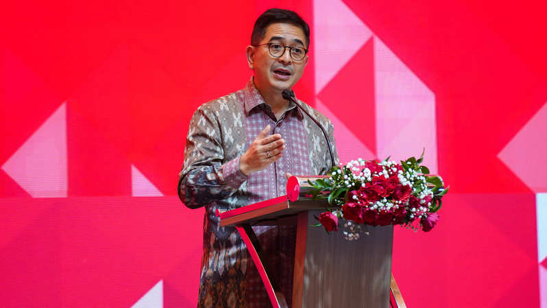 Arsjad Rasjid, Ketua Umum Kamar Dagang dan Industri (Kadin) Indonesia.
