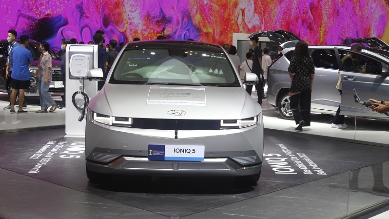 Hyundai Ioniq 5, salah satu mobil listrik. (dok. B-Universe Photo)