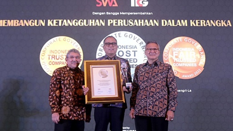 bank bjb Raih Predikat Indonesia Most Trusted Companies