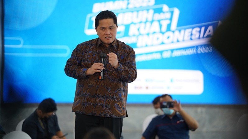 Menteri BUMN Erick Thohir. (Ist)