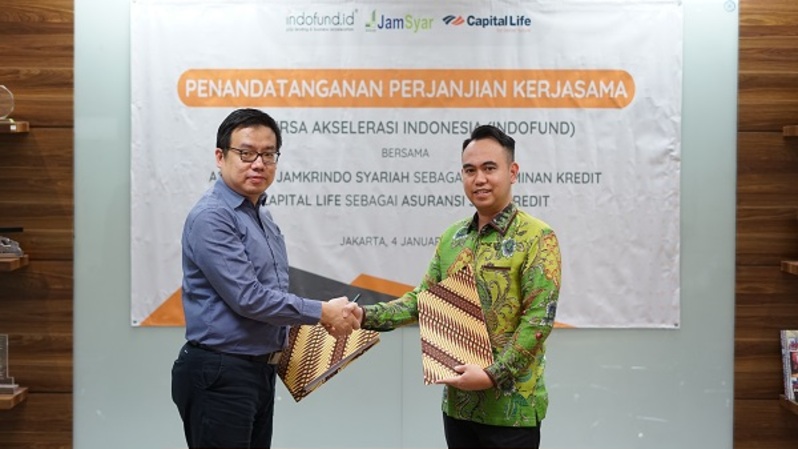Indofund Jalin Kerjasama Dengan Jamkrindo Syariah dan Capital Life