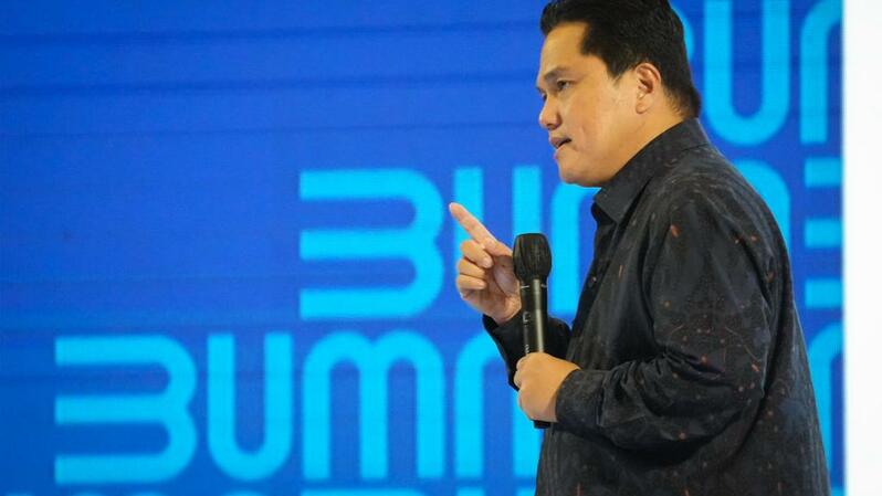 Menteri BUMN Erick Thohir.