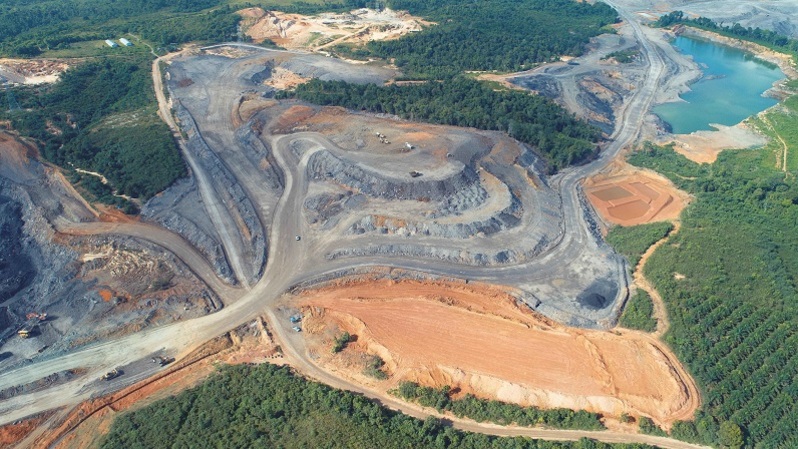 Salah satu lokasi proyek penambangan Hillcon (HILL). (Foto: Perseroan)