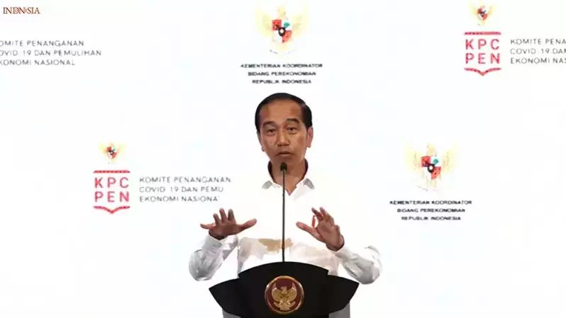 Presiden Joko Widodo (Jokowi) dalam Rapat Koordinasi Nasional Transisi Penanganan Covid-19 dan Pemulihan Ekonomi Nasional (PC-PEN) Tahun 2023, Kamis (26/1/2023).