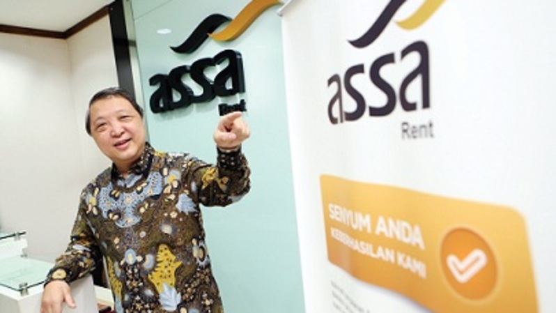 Prodjo Sunarjanto, Direktur Utama PT Adi Sarana Armada Tbk (Assa Rent). Foto: Investor Daily/UTHAN A RACHIM