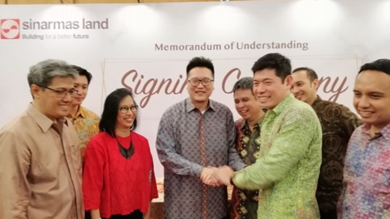 Sinar Mas Land Gandeng Grab Bangun Infrastruktur Digital