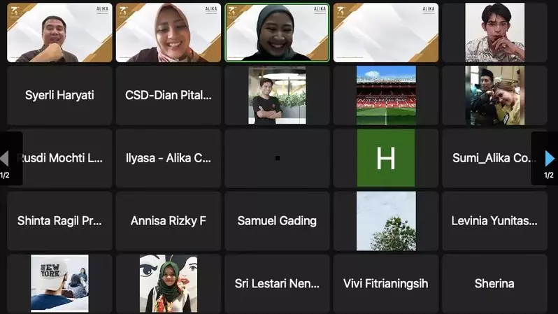 Diskusi Komunikasi Publik Ala Pemerintah melalui aplikasi Zoom pada 27 Januari 2023 dan dihadiri lebih dari 40 peserta