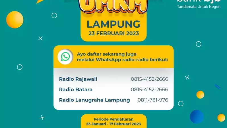 Workshop Bisnis bjb PESATkan UMKM Hadir di Lampung
