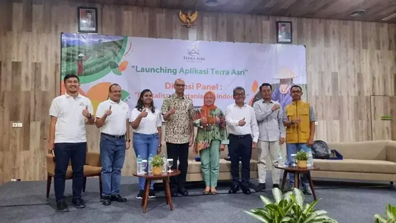 Start-up agritech Terra Asri membangun aplikasi untuk memberdayakan petani dan pemangku kepentingan. (Ist)