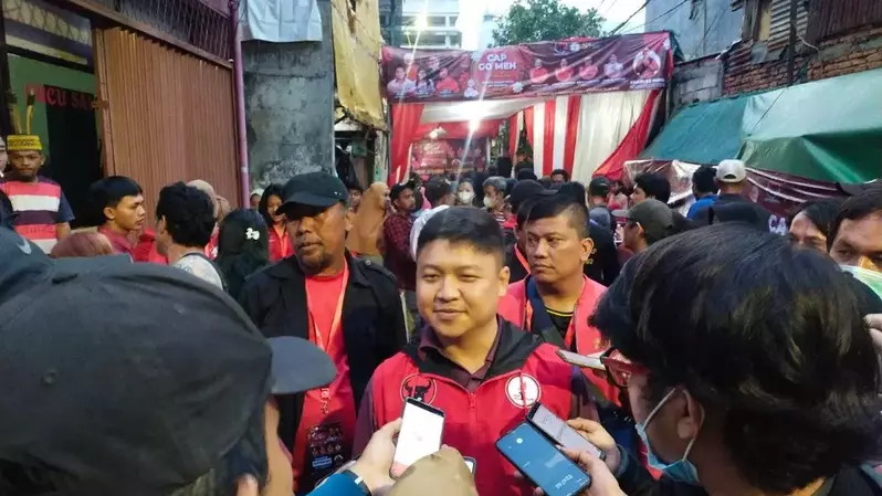 Pengurus DPD Taruna Merah Putih Provinsi DKI Jakarta Charles Nova