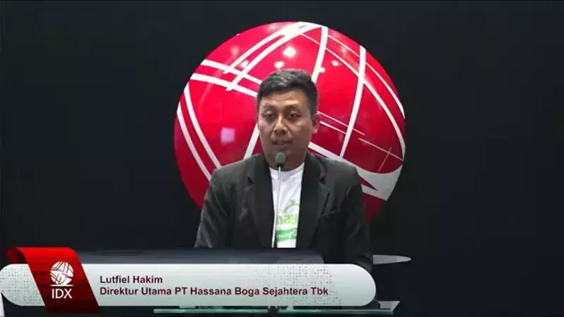 Direktur Utama PT Hassana Boga Sejahtera Tbk, Lutfiel Hakim. (Ist)