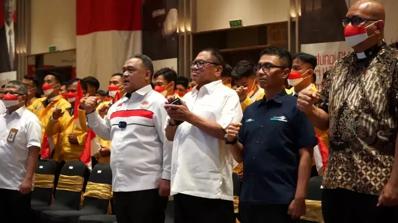 Pelepasan Pekerja Migran Indonesia ke Korea Selatan.