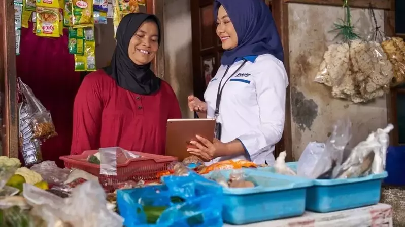PT. PNM - Mekaar sebagai perpanjangan tangan pemerintah telah memberikan layanan kepada para perempuan pelaku usaha mikro kecil dan menengah (UMKM). (Foto : Dok. PNM)